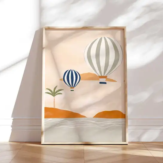 Affiche voyage poétique