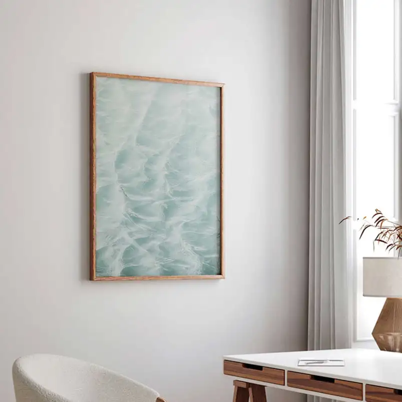 Affiche mer eau transparente
