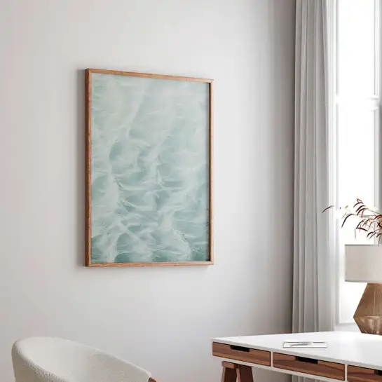 Affiche mer eau transparente