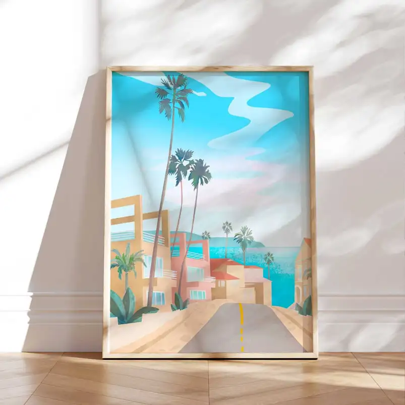 Affiche Californie