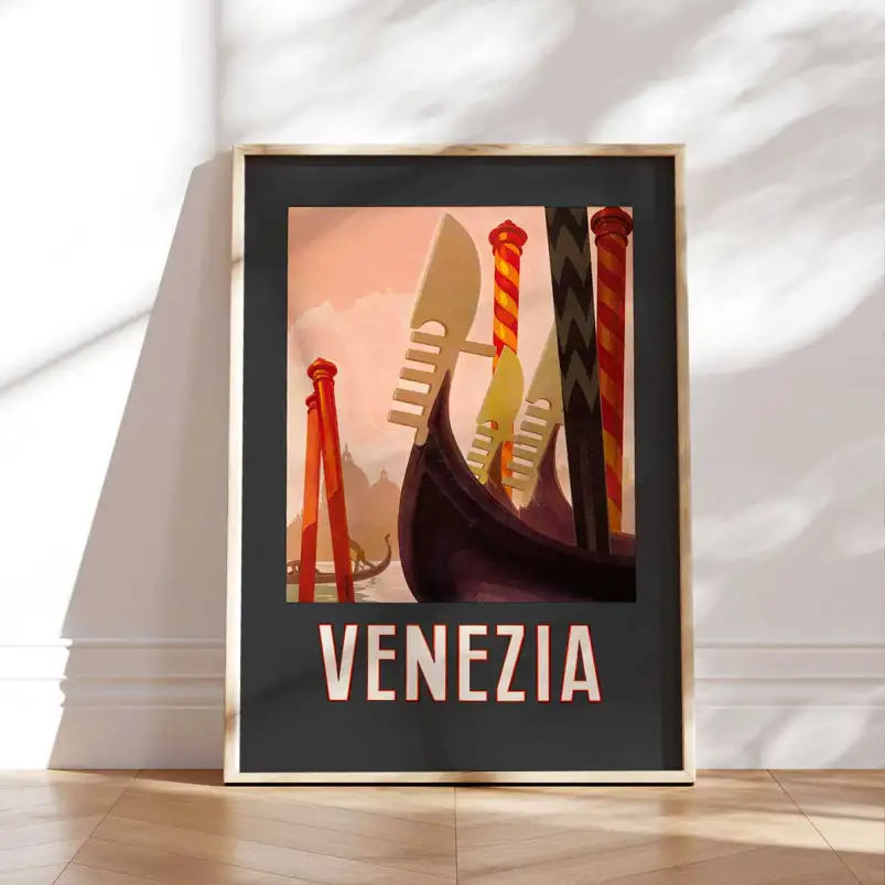 Affiche Venise vintage