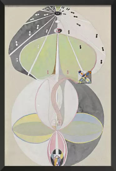 Hilma af Klint, Tree of Knowledge, No. 5 - tableau celebre