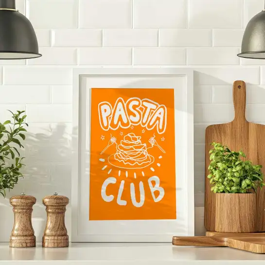 Affiche Pasta Club