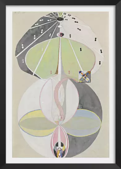 Hilma af Klint, Tree of Knowledge, No. 5 - tableau celebre