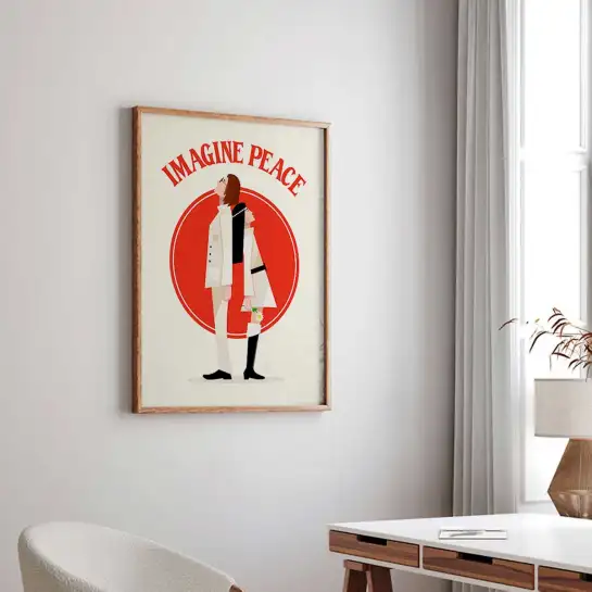Affiche Imagine Peace