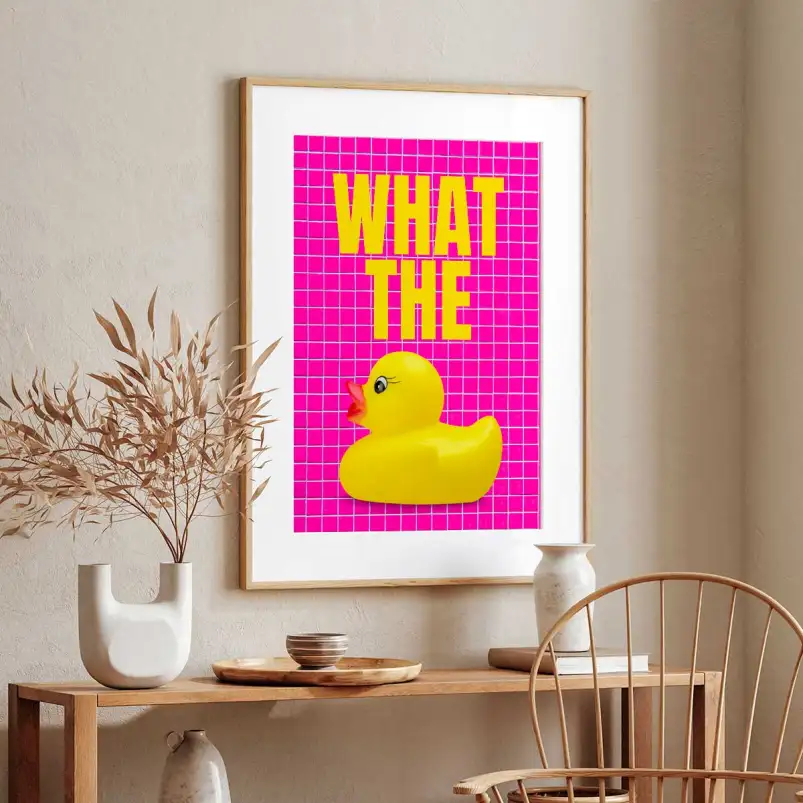 Affiche What The Duck