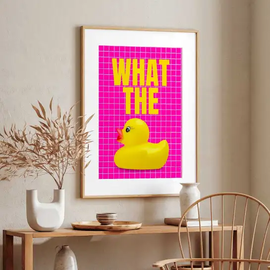 Affiche What The Duck