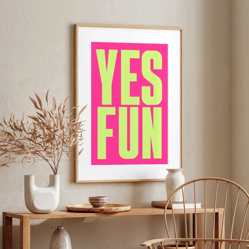 Affiche Yes Fun