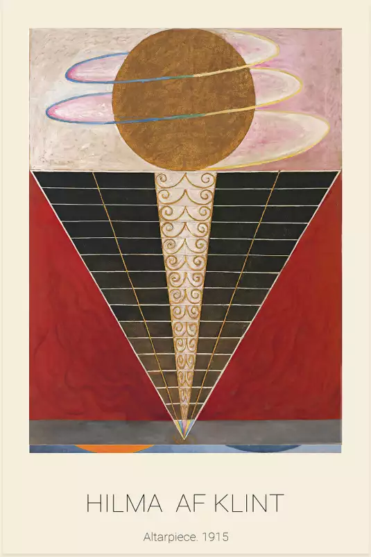 Hilma af Klint, Altarpiece - tableau celebre