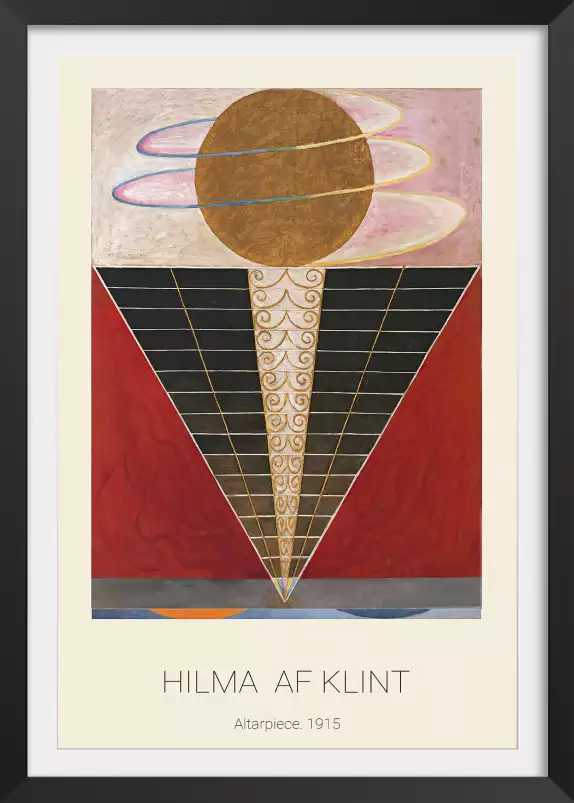 Hilma af Klint, Altarpiece - tableau celebre