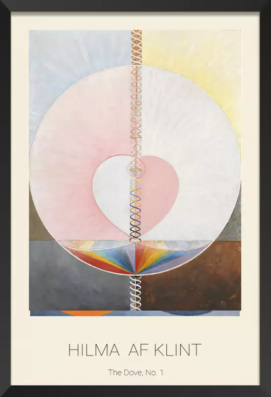 Hilma af Klint,The Dove - tableau celebre