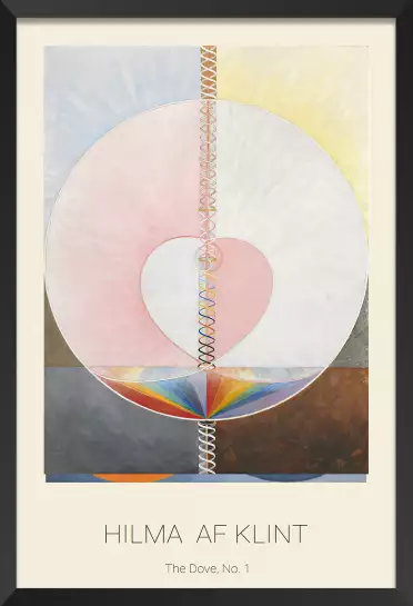 Hilma af Klint,The Dove - tableau celebre