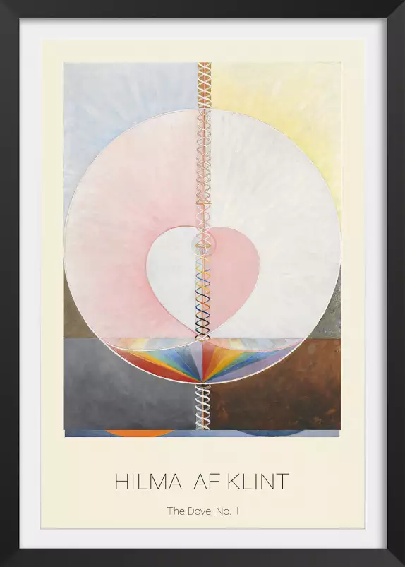 Hilma af Klint,The Dove - tableau celebre