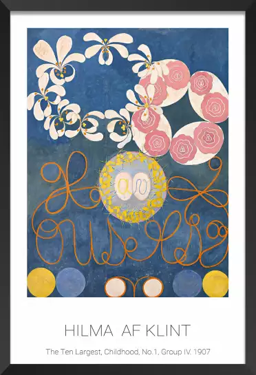 Hilma af Klint, The Ten Largest Childhood - tableau celebre