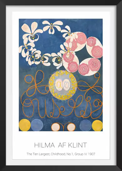 Hilma af Klint, The Ten Largest Childhood - tableau celebre