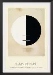 Hilma af Klint, buddhas's Standpoint in the Earthly Life - tableau celebre