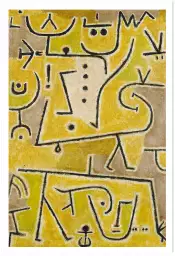 Gilet rouge par Paul Klee - tableau celebre