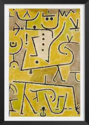 Gilet rouge par Paul Klee - tableau celebre