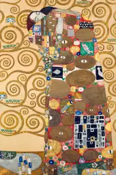 L' accomplissement par Gustav Klimt - tableau celebre