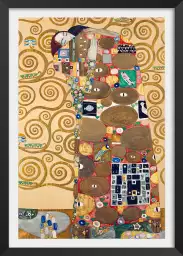 L' accomplissement par Gustav Klimt - tableau celebre