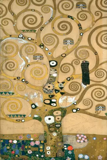 L'arbre de vie par Gustav Klimt - tableau celebre