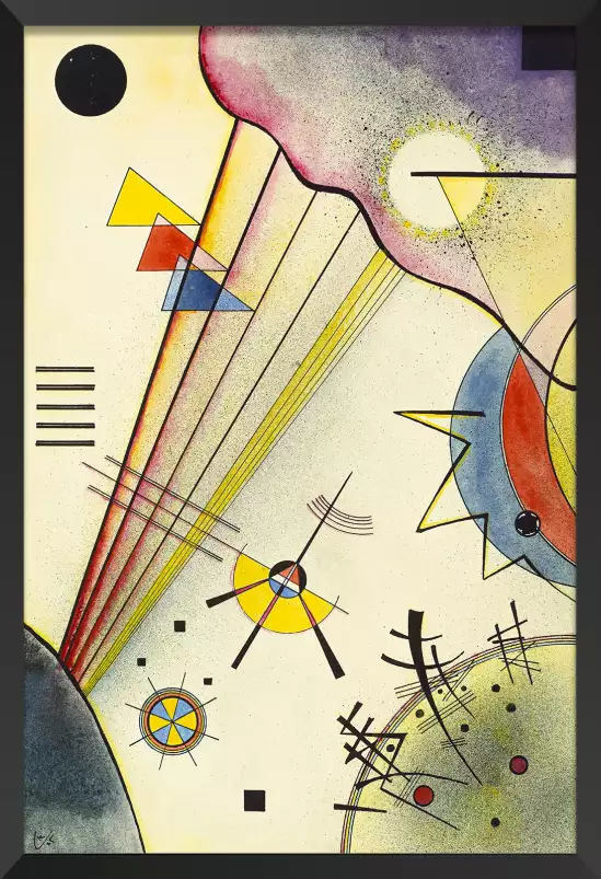 Clear connection par Wassily Kandinsky - tableau celebre