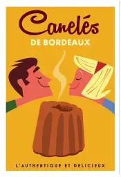 Affiche vintage de Cognac- poster charente illustré