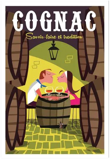 Affiche angoulême bd vintage-poster festival bande dessinée