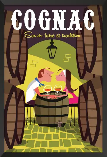 Affiche angoulême bd vintage-poster festival bande dessinée