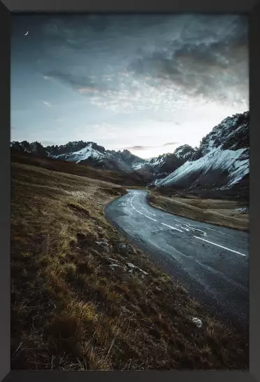 Sur la route du galibier - paysage montagne