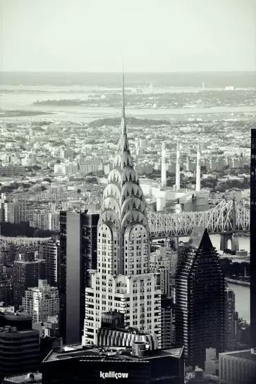 Chrysler building - affiche new york