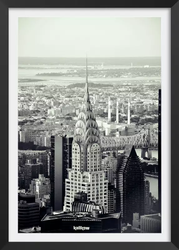 Chrysler building - affiche new york