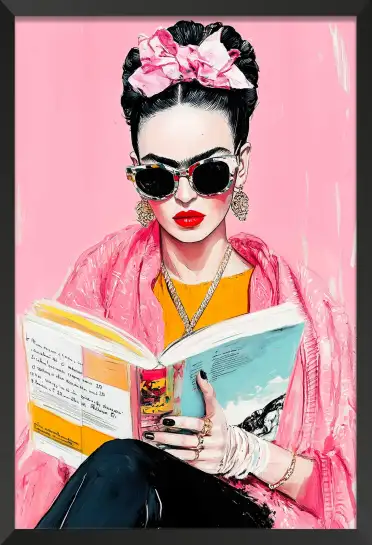 Affiche poster pop art frida kahlo