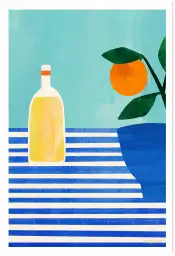 Affiche Poster Cabanes De Plage Henry Rivers