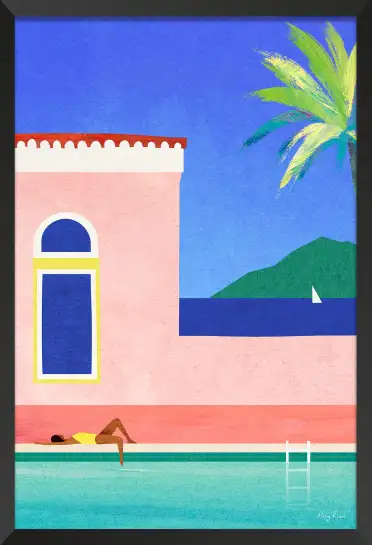 Affiche villa mediterranee Henry Rivers