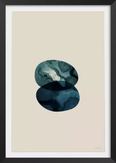 Labradorite vertueuse - poster minimaliste