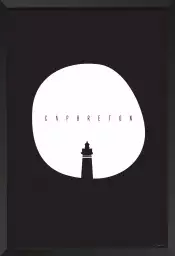 Minimal capbreton - poster minimaliste