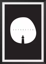 Minimal capbreton - poster minimaliste