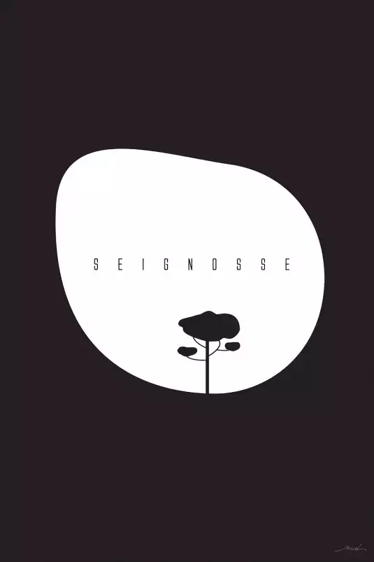 Minimal seignosse - poster minimaliste