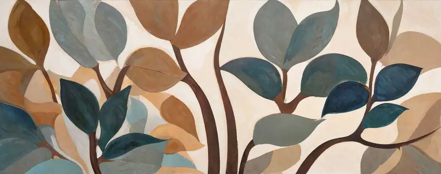 Papier peint floral le jardin d'Émilie multicolore vintage, décor végétal pour une chambre