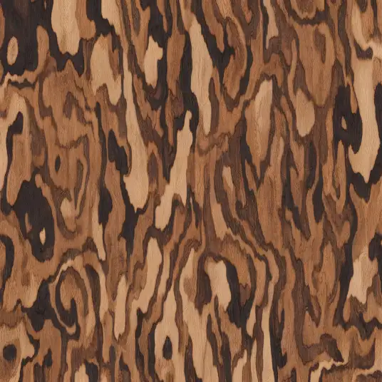Papier peint racine noisette nature organique, fresque murale chaleureuse pour ambiance chambre