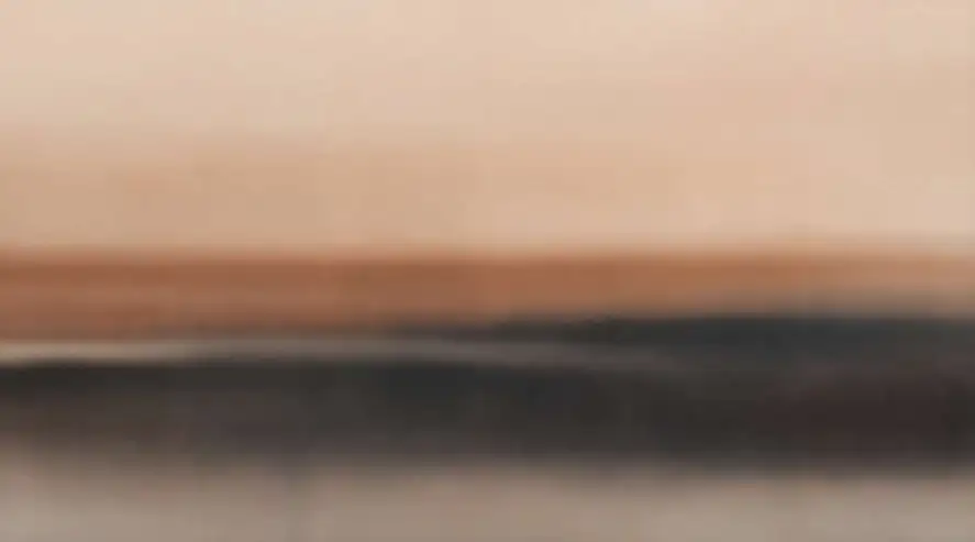 Papier peint sur mesure Nuit minérale motif abstrait effet flou dégradé beige et noir