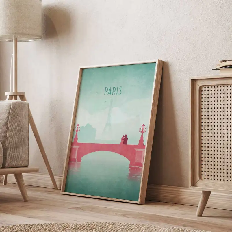 Affiche Paris Tour Eiffel