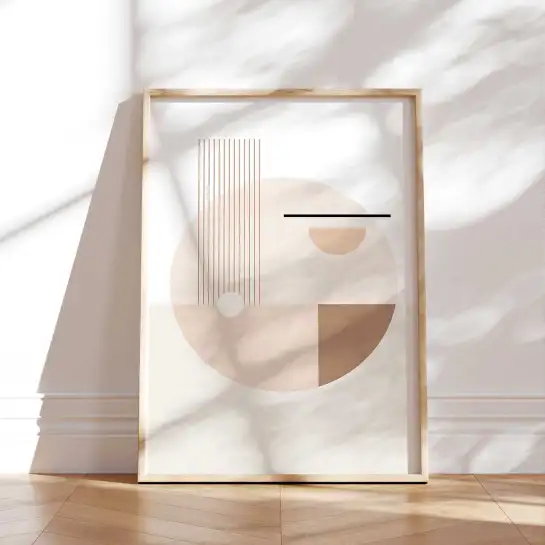 Tableau design neutre