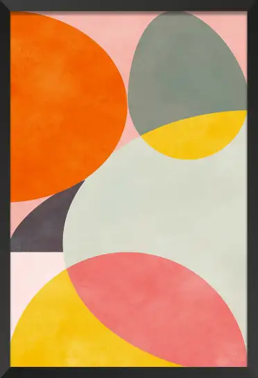 Affiche Friendly colors