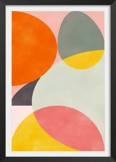 Affiche Friendly colors