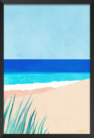 Dunes et herbes folles face à la mer, poésie des paysages côtiers