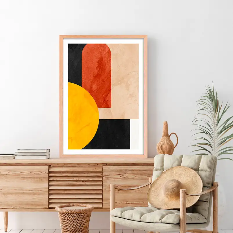 Formes et couleurs géométrique