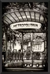 Métropolitain paris - affiches paris