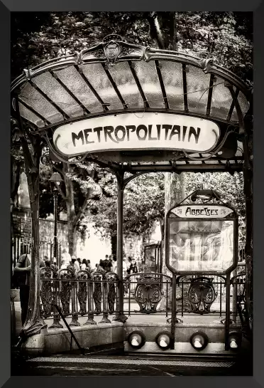 Métropolitain paris - affiches paris